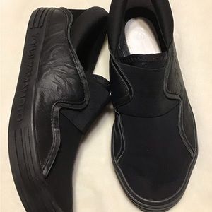 Yohji Yamamoto Adidas Men’s Black Slip On Sz 5.5 wmn’s sz 7 Excellent Condition
